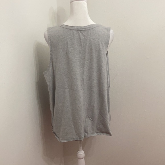 EUC Organic Generation Front Tie Tank Plus Size 2X - Picture 5 of 11